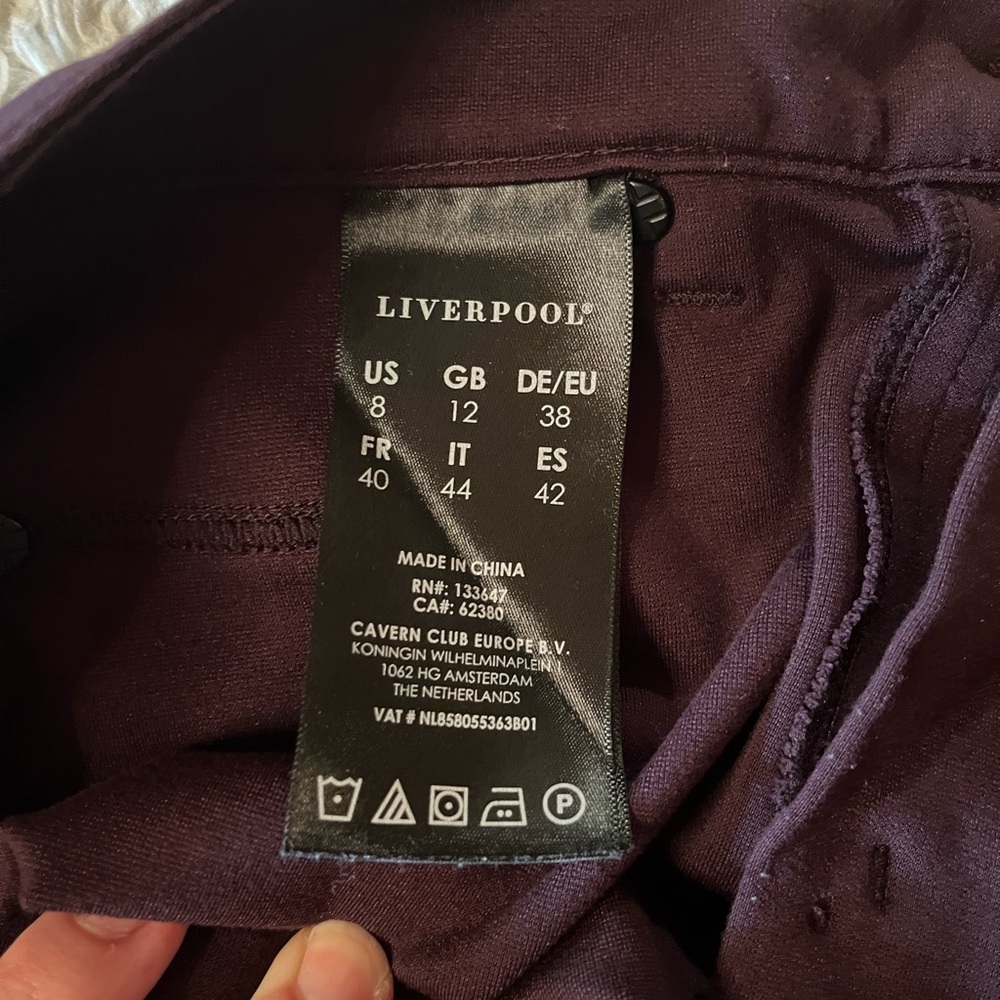 Liverpool Women's Aubergine Skinny Jeans - Picture 5 of 6